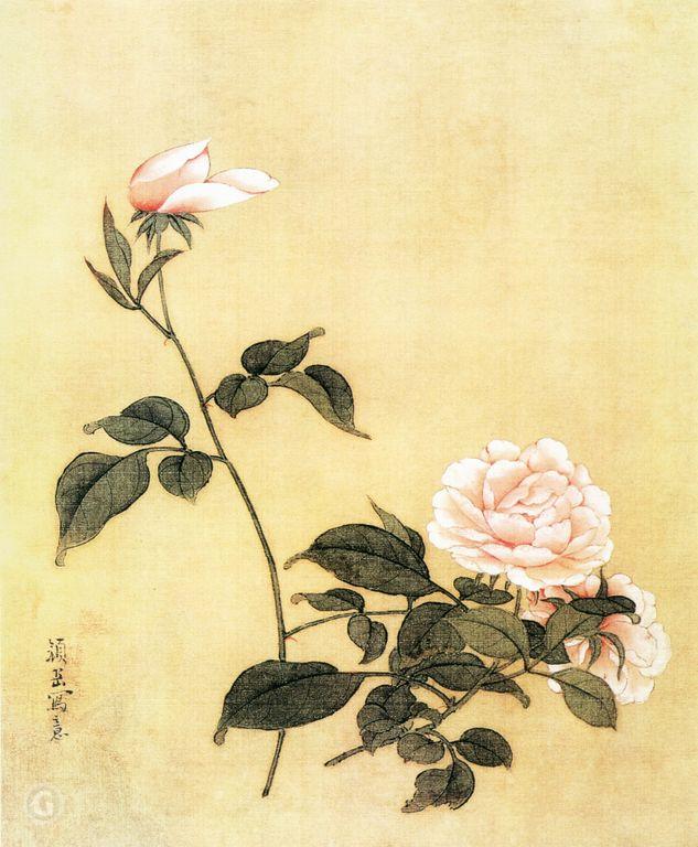 БАГАН "Японский цветок" 600х800 — фото